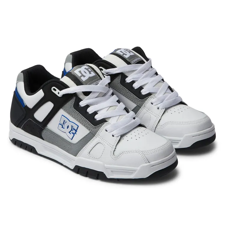 DC Shoes Stag white/grey/blue (320188-HYB)
