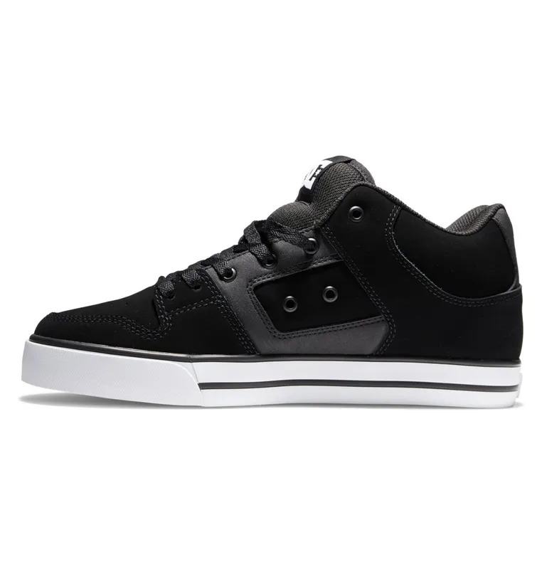 DC Shoes Pure Mid black/white (ADYS400082-BKW)