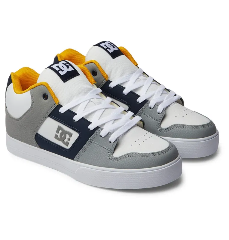 DC Shoes Pure Mid white/navy (ADYS400082-WHN)
