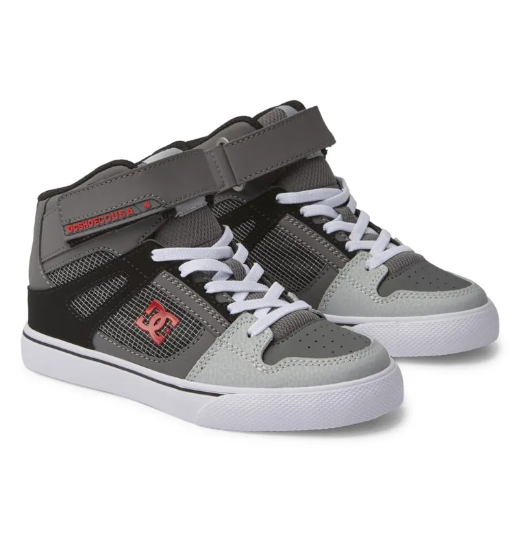 DC Shoes Pure High-Top EV red/heather grey (ADBS300324-RH0)