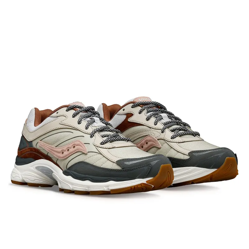 Saucony ProGrid Omni 9 Secure Tan / Grey / Brown (S70807-1)