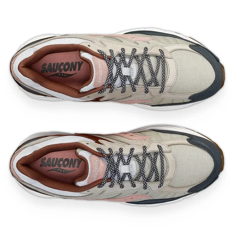 Saucony ProGrid Omni 9 Secure Tan / Grey / Brown (S70807-1)