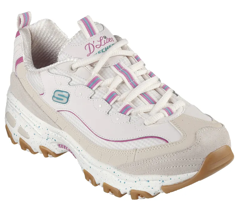 Skechers D’Lites – Bold Views – Natuurlijk / Multi (149589-NMLT)