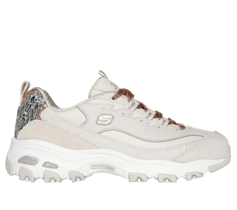 Skechers D’Lites – Golden Chic – Natuurlijk / Goud (150235-NTGD)