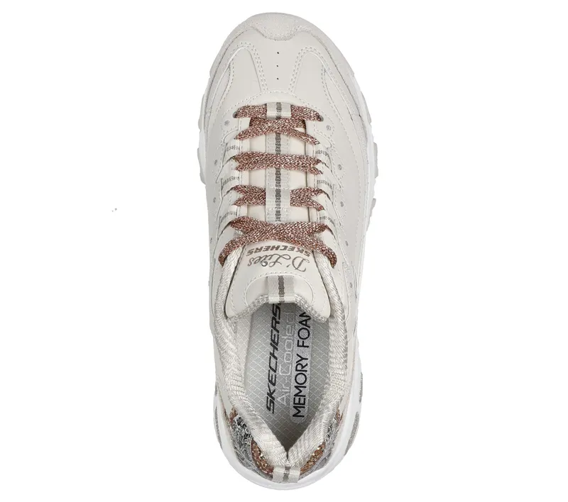 Skechers D’Lites – Golden Chic – Natuurlijk / Goud (150235-NTGD)
