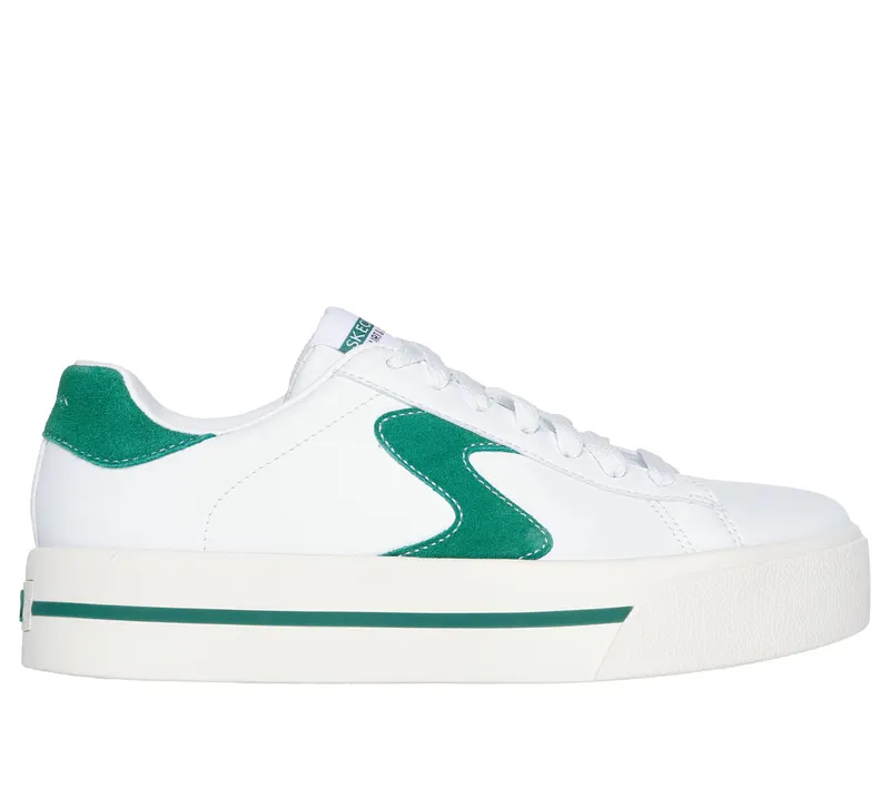 Skechers Camdenn – Been Lifted – Wit / Groente (185045-WGR)