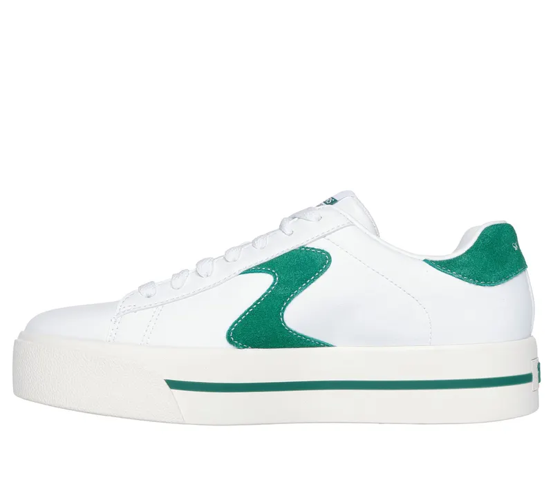 Skechers Camdenn – Been Lifted – Wit / Groente (185045-WGR)