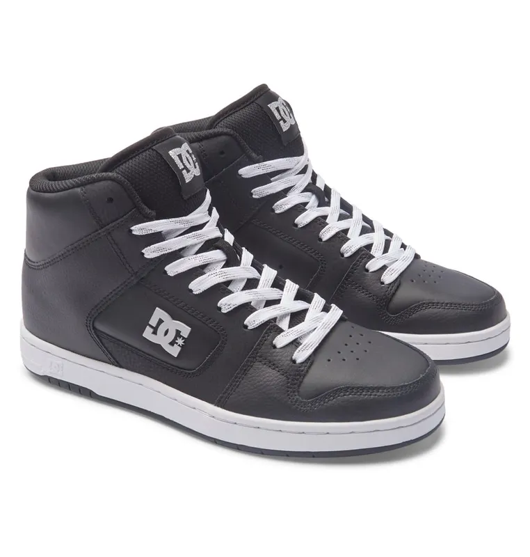 DC Shoes Manteca 4 Hi black/silver (ADJS100164-BS2)