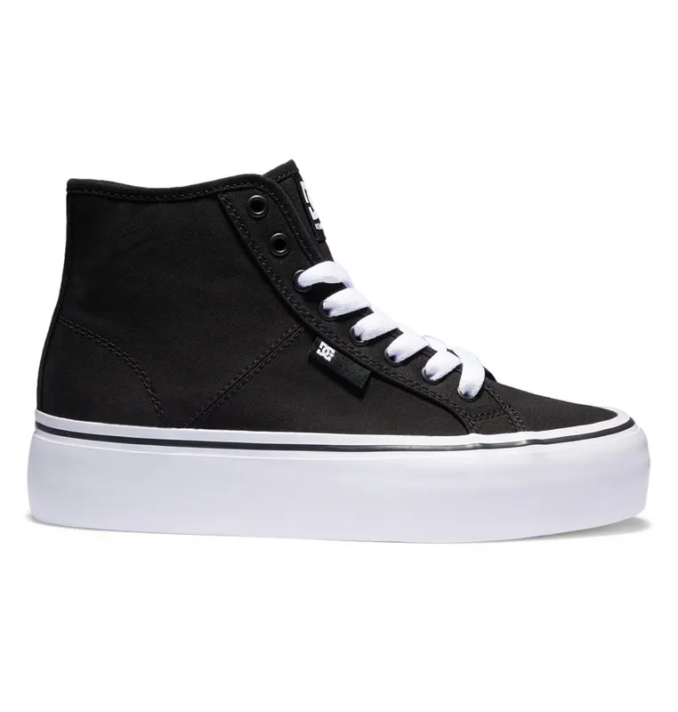 DC Shoes Manual Hi Platform black/white (ADJS300296-BKW)