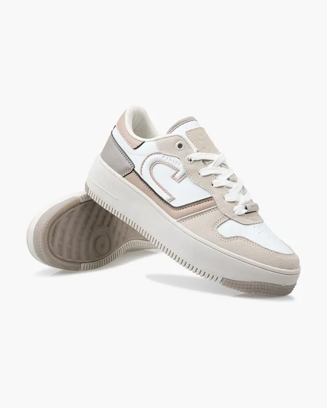 Cruyff Campo Low Lux – Tall White/Brown (CC243901-157)