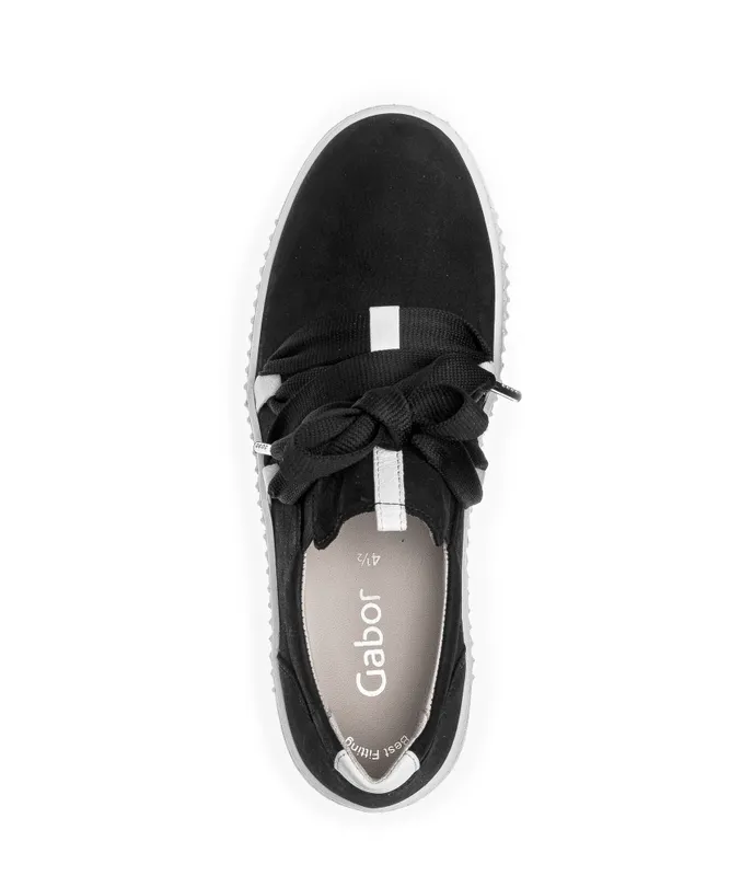 Gabor Lage sneakers Zwart (53.333.17)