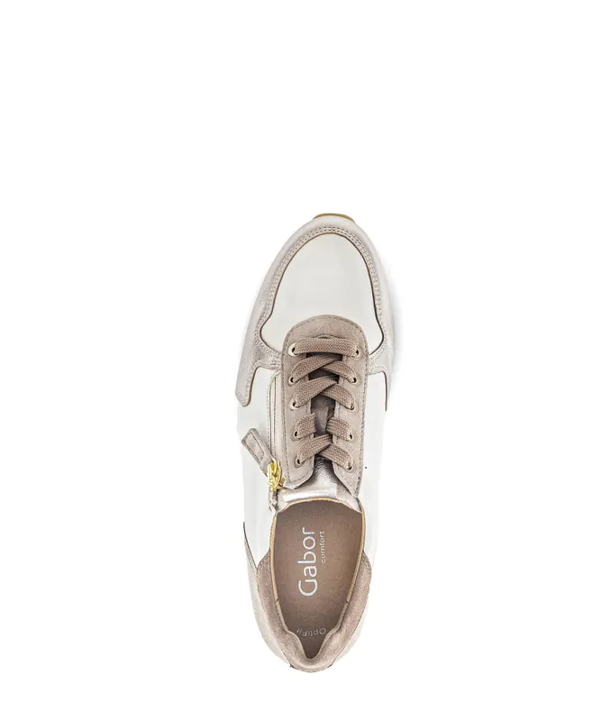 Gabor Lage sneakers Crème (52.488.60)