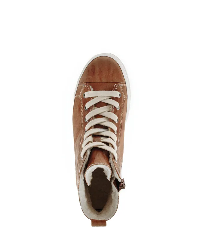 Gabor Hoge sneakers Bruin (53.660.73)