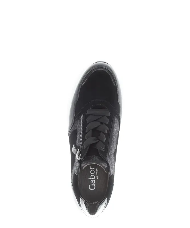 Gabor Lage sneakers Zwart (56.438.47)