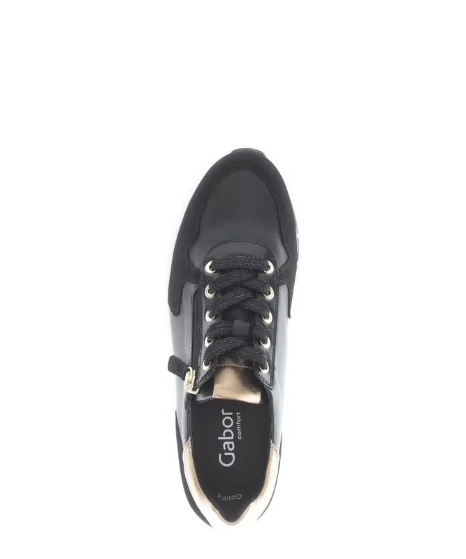 Gabor Lage sneakers Zwart (52.488.67)
