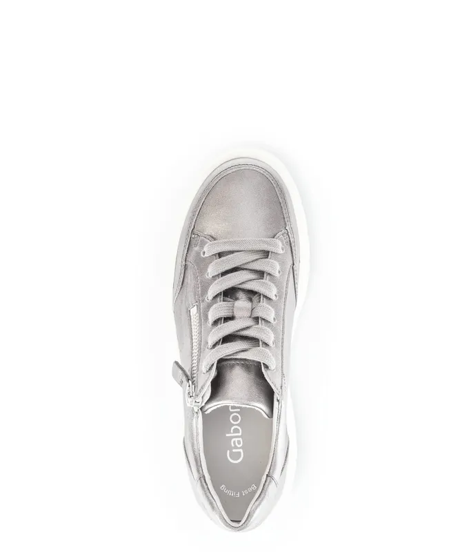 Gabor Lage sneakers Zilver (53.220.61)