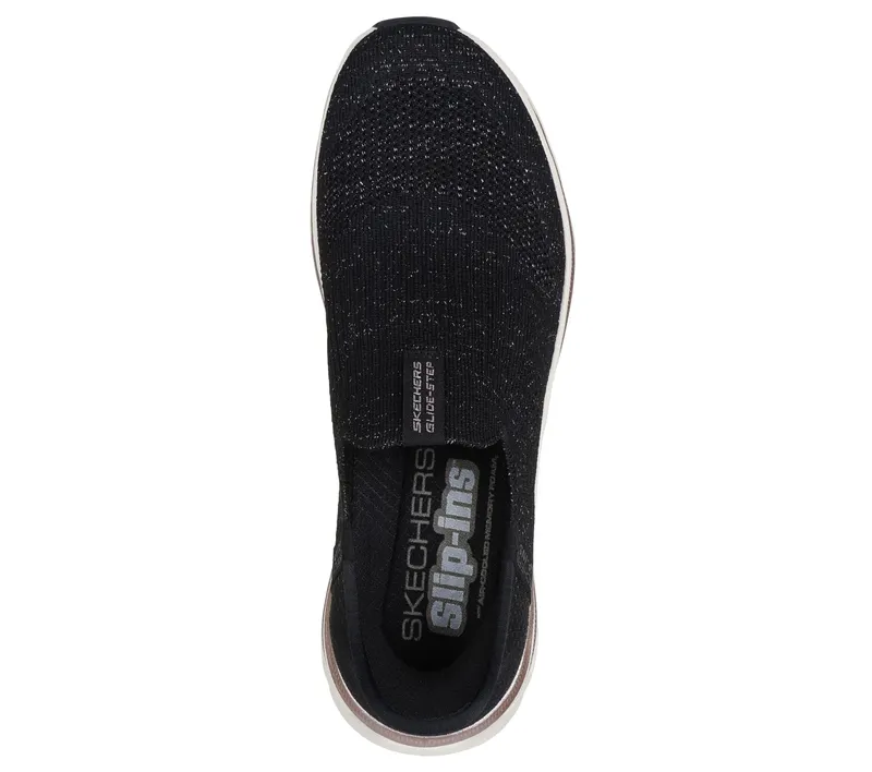 Skechers Skechers Slip-ins: Glide-Step Pro – Night Gleam – Zwart / Roos Goud (150425-BKRG)