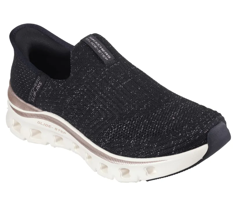 Skechers Skechers Slip-ins: Glide-Step Pro – Night Gleam – Zwart / Roos Goud (150425-BKRG)