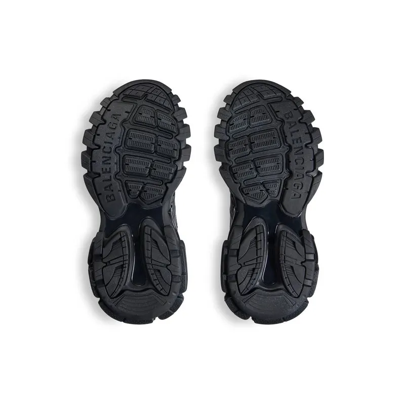 Balenciaga Track Signature Sneaker Black / White (542023WTRHW1090)