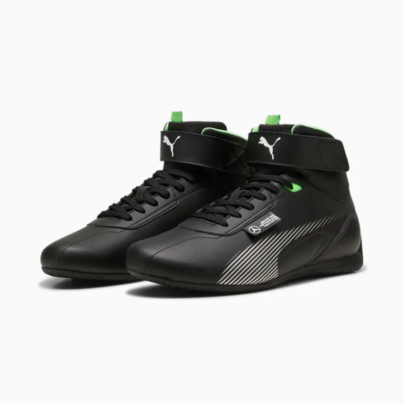 Puma Mercedes-AMG Petronas F1® Neo Cat Mid 2.0 unisex Zwart/Groen (308434-01)