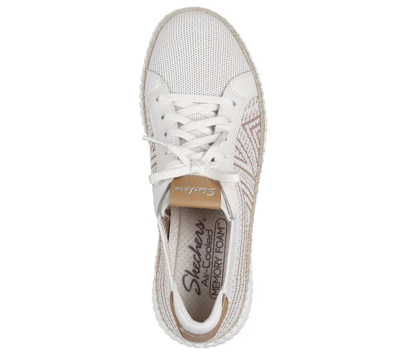 Skechers Wilshire Blvd – Bellevue – Gebroken Wit (100716-OFWT)