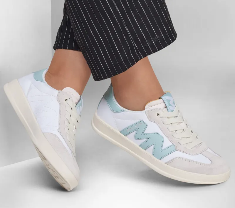 Skechers Mark Nason: New Wave Cup – The Rally – Wit / Blauw (177677-WBLU)