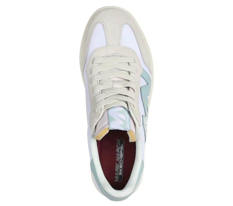 Skechers Mark Nason: New Wave Cup – The Rally – Wit / Blauw (177677-WBLU)