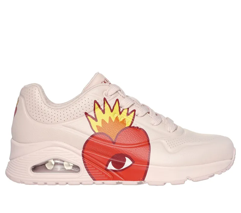 Skechers Ricardo Cavolo: Uno – Flaming Heart – Roze / Multi (177956-PKMT)