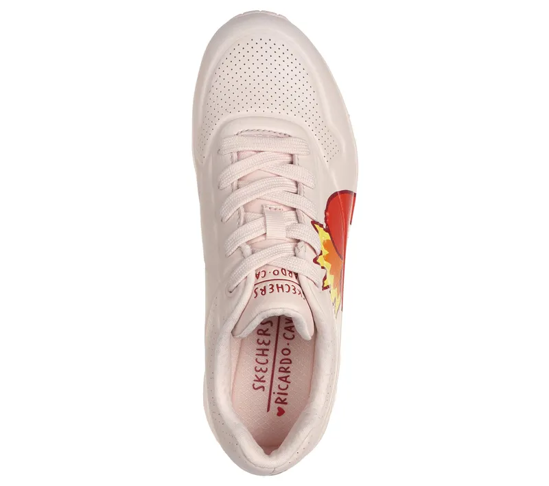 Skechers Ricardo Cavolo: Uno – Flaming Heart – Roze / Multi (177956-PKMT)