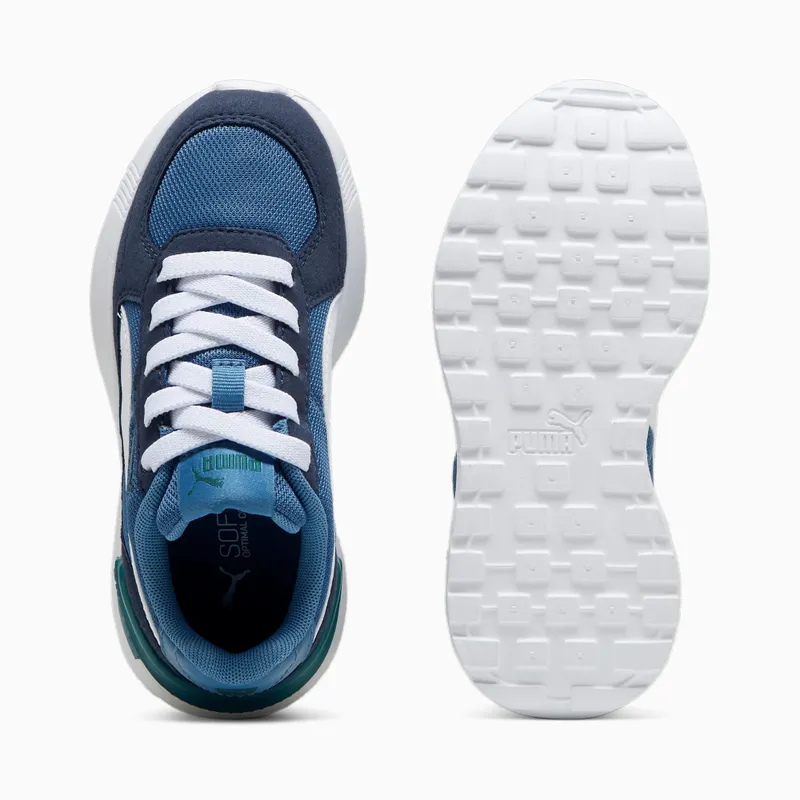 Puma Graviton AC kinderen Blauw/Groen/Wit (381988-37)