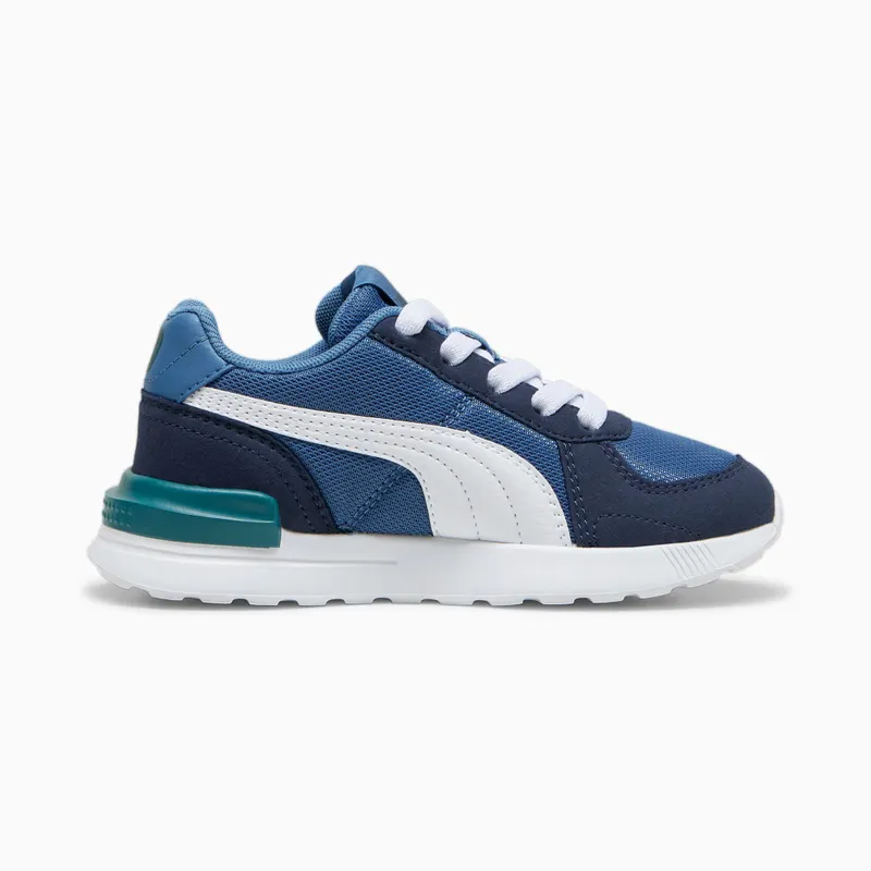 Puma Graviton AC kinderen Blauw/Groen/Wit (381988-37)