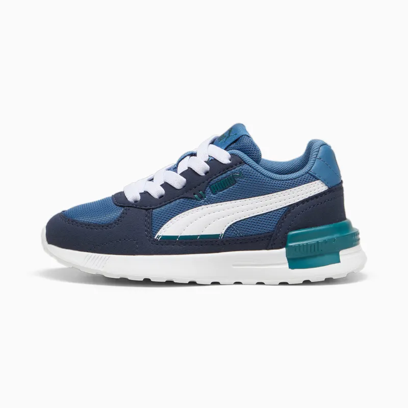 Puma Graviton AC kinderen Blauw/Groen/Wit (381988-37)