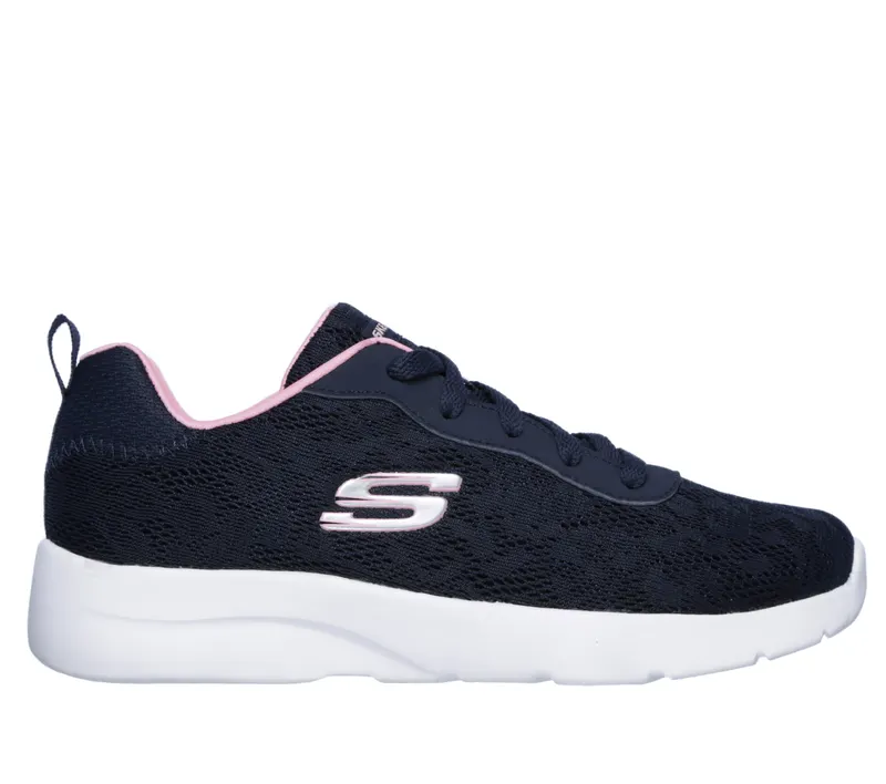Skechers Dynamight 2.0 – Homespun – Marine / Roze (12963-NVPK)