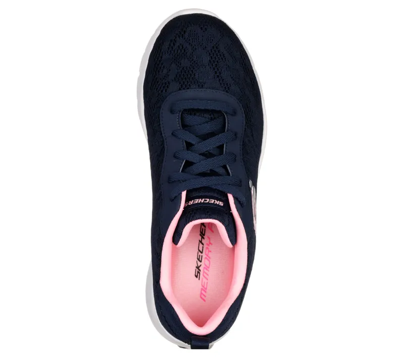 Skechers Dynamight 2.0 – Homespun – Marine / Roze (12963-NVPK)