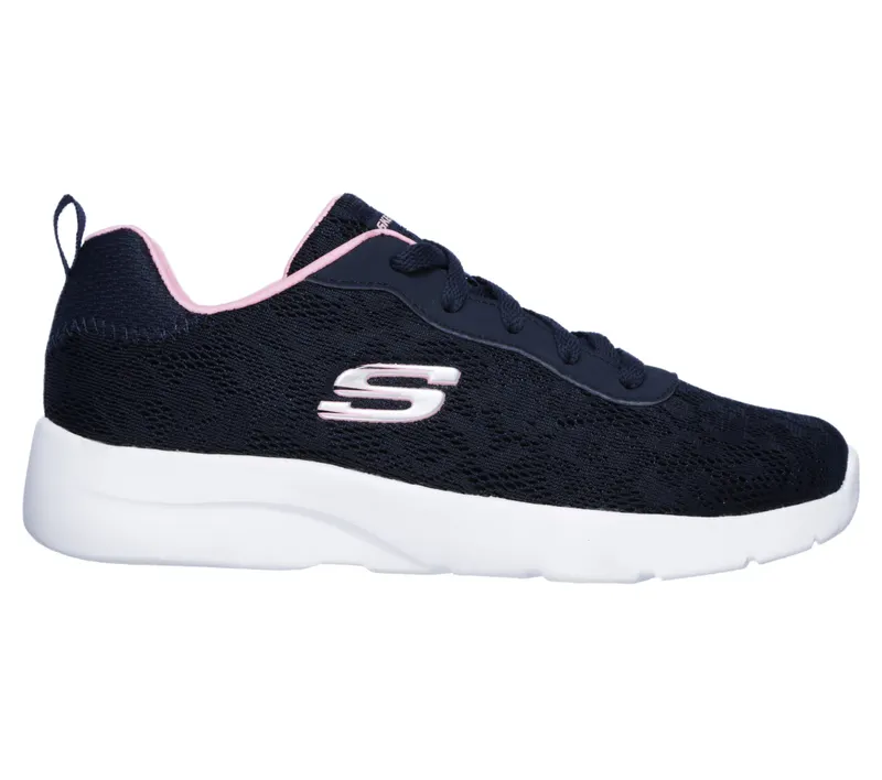 Skechers Dynamight 2.0 – Homespun – Marine / Roze (12963-NVPK)