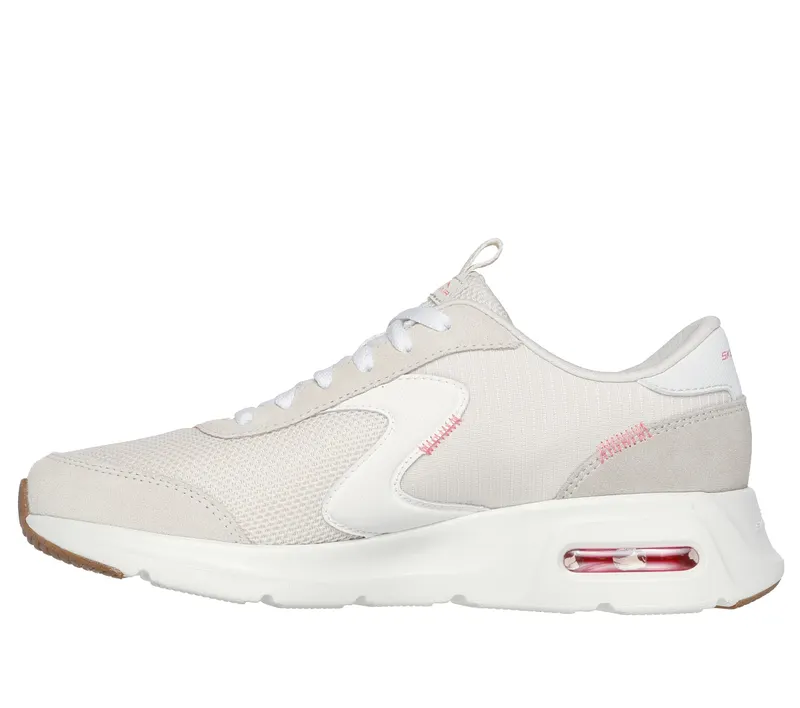 Skechers Skech-Air Court – Air Wave – Natuurlijk / Heet Roze (150076-NTHP)