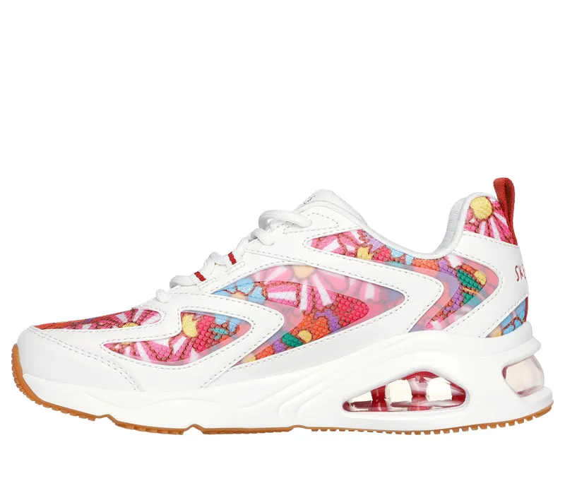 Skechers Ricardo Cavolo: Tres-Air Uno – Spring Bloom – Wit / Multi (177948-WMLT)