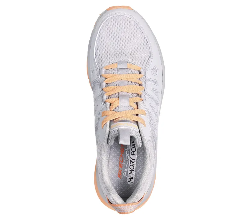 Skechers Switch Back – Cascades – Licht Grijs / Koraal (180162-LGCL)