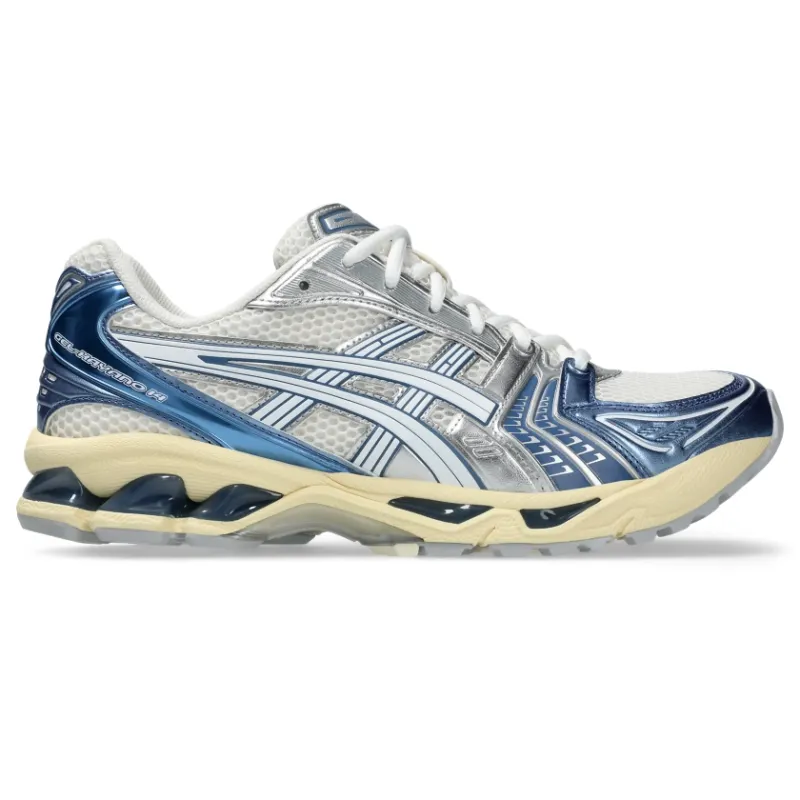 ASICS SportStyle Gel-Kayano 14 “White/Metallic Blue / Silver” (1203A537-102)