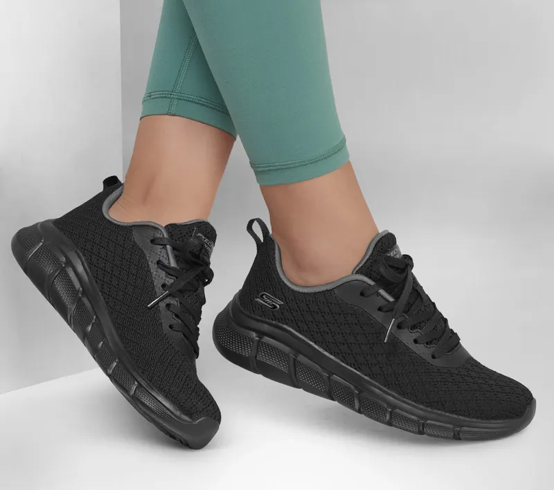 Skechers BOBS Sport B Flex – Quick Pivot – Zwart (117328-BBK)