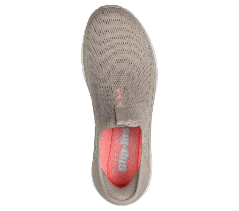 Skechers Skechers Slip-ins RF: D’Lux Walker 2.0 – Taupe / Koraal (150099-TPCL)