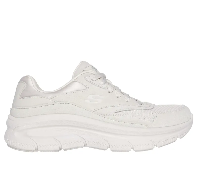 Skechers Relaxed Fit: Modern D’Lux – Free Mind – Gebroken Wit (158590-OFWT)