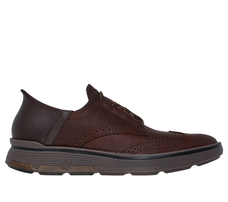 Skechers Skechers Slip-ins Mark Nason: Casual Glide Cell – Rood / Bruin (205082-RDBR)