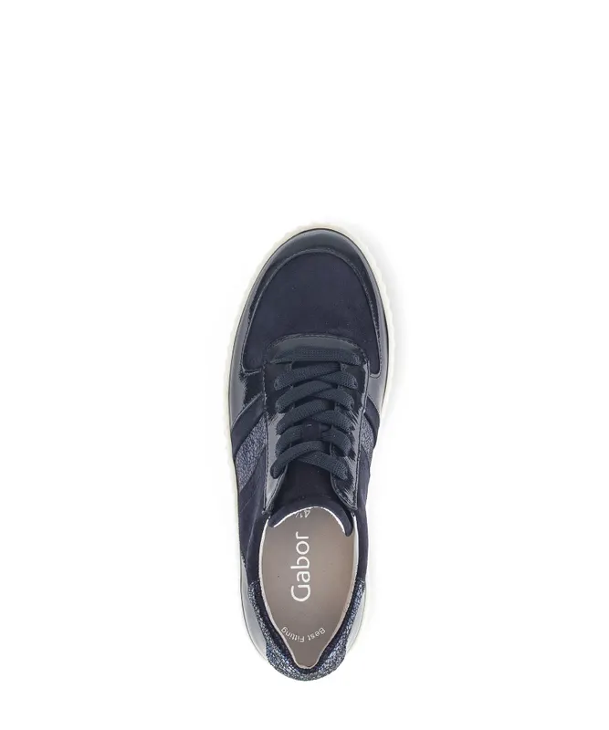 Gabor Lage sneakers Blauw (53.203.16)