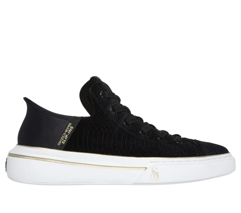 Skechers Skechers Slip-ins: Snoop One – Boss Life Velvet – Zwart (251025-BLK)