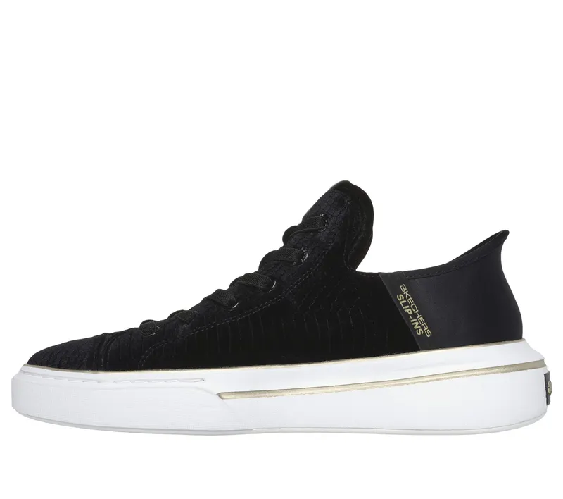Skechers Skechers Slip-ins: Snoop One – Boss Life Velvet – Zwart (251025-BLK)