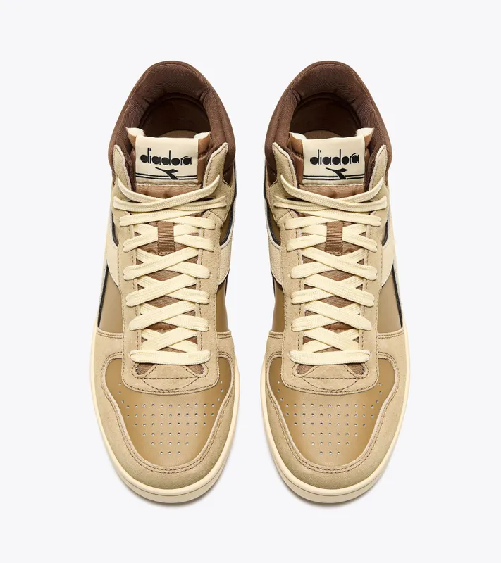 Diadora Magic Basket Demi Cut Suede Leather Beige Croissant (501.178563_25075)