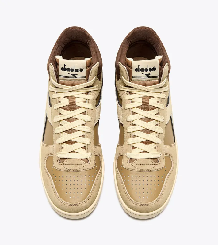 Diadora Magic Basket Demi Cut Suede Leather Beige Croissant (501.178563_25075)
