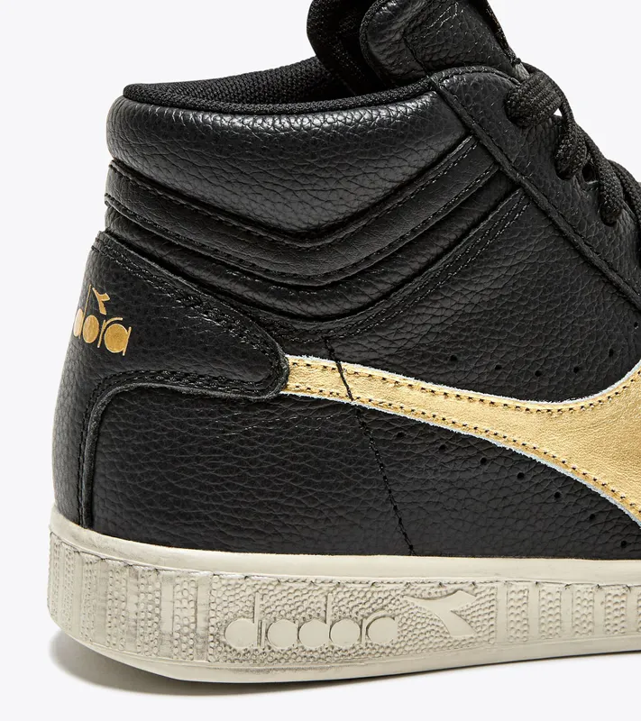 Diadora Game L High Waxed Metal Wn Black / Gold (501.179494_C0893)