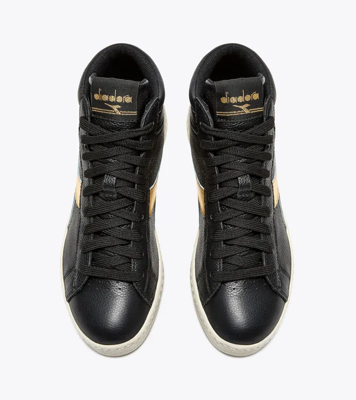 Diadora Game L High Waxed Metal Wn Black / Gold (501.179494_C0893)